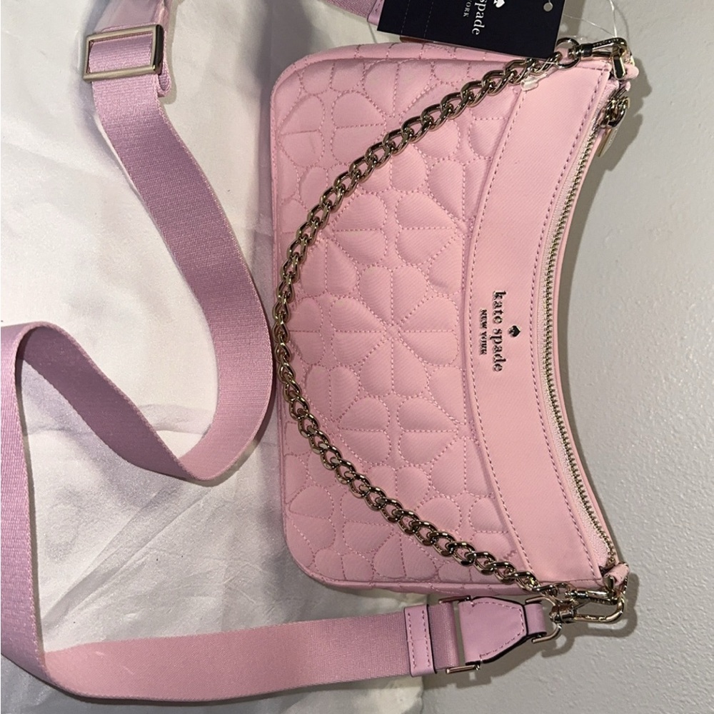 Kate Spade Flower Quilted Pink Horizon